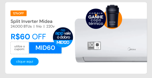 Ar Condicionado Split Springer Midea Xtreme Save Connect 24000 BTUs Inverter Frio 220V 38AGVCI24M5